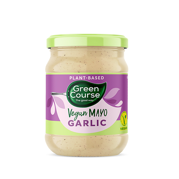 Sos de maioneza vegan cu usturoi (borcan) Green Course - 240 g